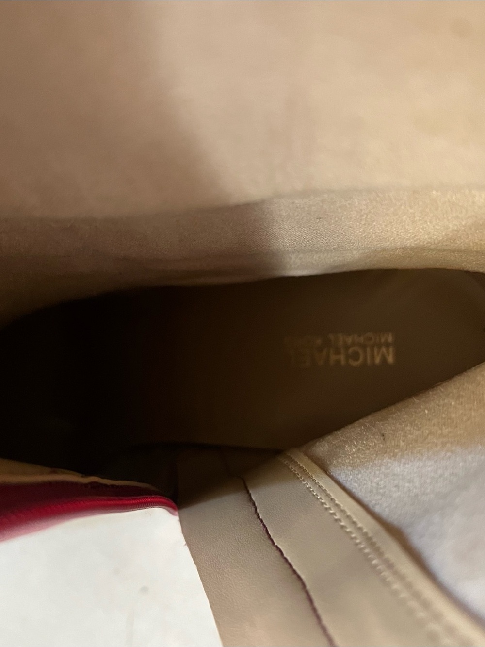 Michael Kors Carmen Riding Boots in the color Mulberry Size 11 - Picture 12 of 16